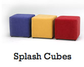 A piece from the Splash Cubes Collection